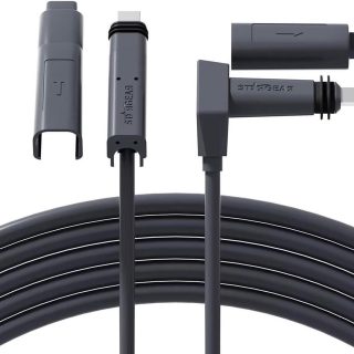 Klutchtech Starlink Cable 75FT for
  Standard Actuated Gen 2, Starlink Replacement Cable for Starlink Rectangular
  Satellite V2 Waterproof Gray (75FT/23M) - Kenya