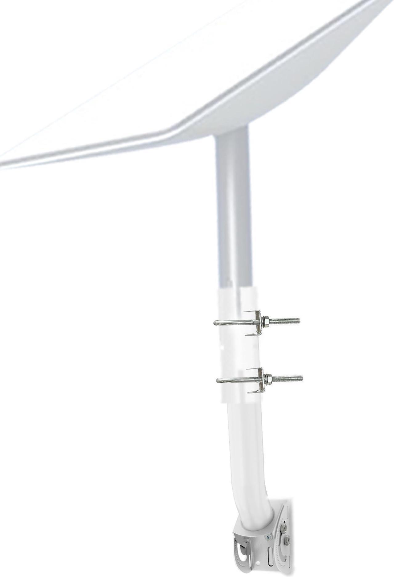 Richbarn Adjustable Starlink Mounting
Kit,Starlink Wall/Roof/J Pole Mount with Starlink Mount Adapter Compatible
with Starlink Internet Kit Satellite V2 Rectangular Dish,White - Kenya