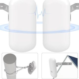 Point to Point Wireless Internet Long
Range Transmission for Starlink, Point to Point Wireless Bridge for Starlink
Ethernet Adapter, Outdoor 5.8G 1.5KM with 14DBi High Gain Antenna, 2-Pack - Kenya