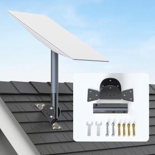 Starlink Short Wall Mount,Starlink Pole
  Mount,Starlink Roof Wall Mounting kit,Adjustable Starlink Mounting Kit for V2
  Starlink Internet Kit Satellite - Kenya