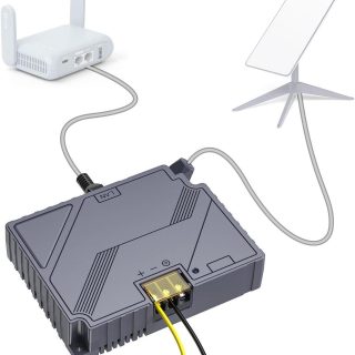 MSAFF Starlink PoE Injector - 150W
  Gigabit PoE Injector Compatible with Starlink Standard Actuated Gen 2 Dish
  3-in-1 12v Conversion Kit with SPX Cable Adapter and Converter DC 9-36V Input - Kenya