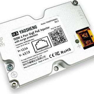 150W GigE Passive PoE Injector with Surge
Protection, Developed for Starlink pinout. - Kenya