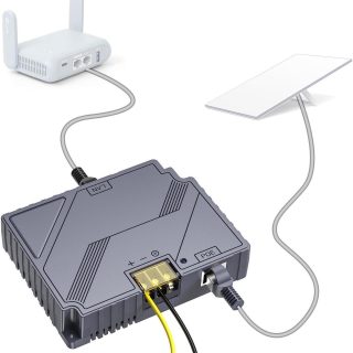 MSAFF Starlink PoE Injector - 150W
  Gigabit PoE Injector Compatible with Starlink Standard Actuated Gen 3 Dish
  2-in-1 12v Conversion Kit with SPX Cable Adapter and Converter DC 9-36V Input - Kenya