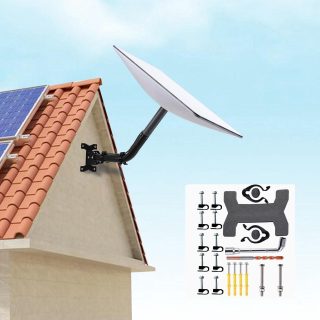 Outrails Starlink Mount Kit, Starlink
  Gen3 Wall Mount, Starlink Starlink Pole Mount, Compatible with Starlink V2/V3
  Works with Starlink Internet Kit Satellite includes full mounting kit - Kenya
