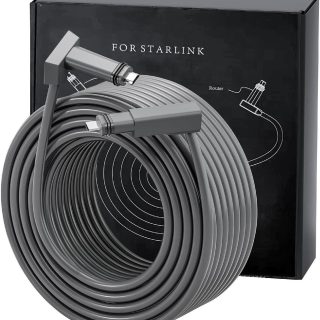 Starlink Cable Gen 2 75ft for Starlink
  Satellite Gen 2- High-Speed Replacement & Extension Cable, Replacement
  Cable Compatible with Starlink V2 Satellite Internet, Durable &
  Weatherproof Accessories - Kenya