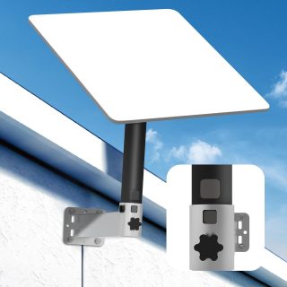 Starlink Gen 2 Long Wall Mount, Starlink
  V2 Heavy Duty Pivot Mounting Kit,with Fixing Screw for Safe
  Protection,Compatible with Starlink V2 Standard Actuated & High
  Performance Dish - Kenya