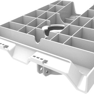 Starlink Gen 3 Pipe Adapter, Starlink
  Pole Mount for Starlink Gen 3 Standard Dish Mount, Starlink Mounting Kit V3
  Plate Roof Mount, Windproof - White - Kenya