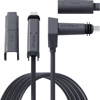 STARGEAR Starlink Cable 75FT Satellite
  Replacement Extension Cable for Starlink Rectangular Satellite V2, Waterproof
  Starlink Accessories with End Caps Starlink Extender Gray (75FT/23M) - Kenya