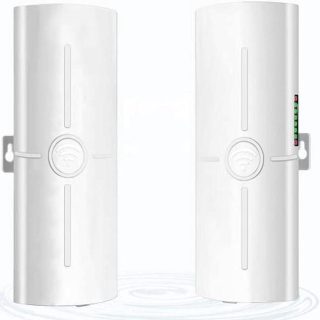 100Mbps Point to Point Wireless Bridge
for Starlink, Wireless Outdoor CPE WiFi Bridge Wireless Access Point 5.8G
Internet Bridge WiFi Extender 3KM Transmission Distance for PTP/PTMP 2-Pack - Kenya