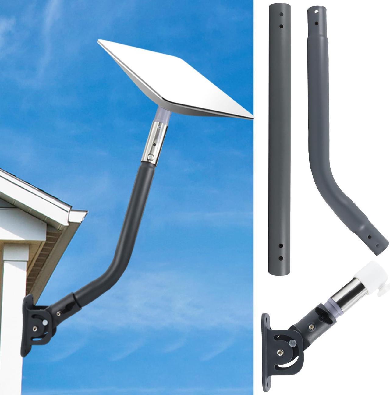 P Polerden Starlink Mount - 30"
Adjustable Starlink Mounting Kit - Starlink Roof Mount Kit Compatible with V2
Starlink - J-Pipe Starlink Long Wall Mount for Starlink Internet Kit
Satellite - Kenya