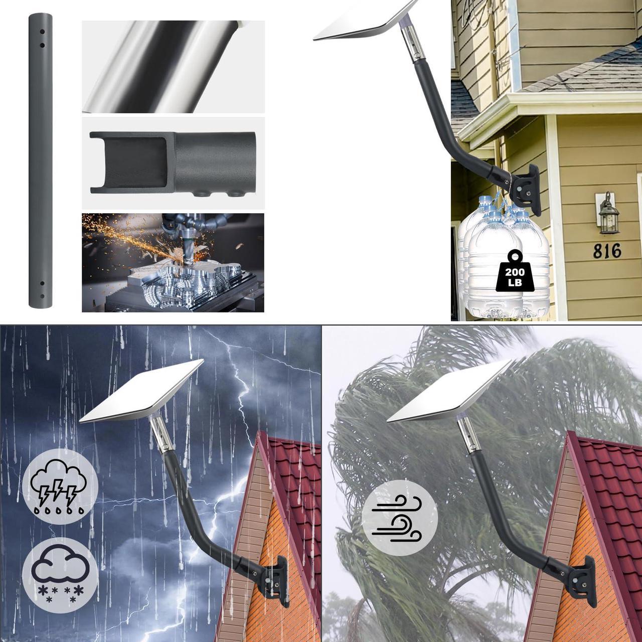 P Polerden Starlink Mount - 30"
Adjustable Starlink Mounting Kit - Starlink Roof Mount Kit Compatible with V2
Starlink - J-Pipe Starlink Long Wall Mount for Starlink Internet Kit
Satellite - Kenya - Image 4