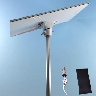 1.5-Inch (3.8cm) Starlink Gen 3 Pipe
Adapter - Starlink Gen3 Dish RV Pole Mounting Kit for Standard Dish,
Compatible with V1 and V2 Pipes - Kenya