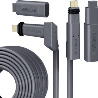 Starlink Cable Standard Actuated, 150FT
  Starlink Replacement Cable with End Caps for Starlink Rectangular Dish V2 - Kenya