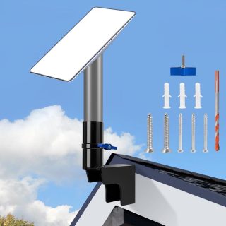 Starlink Mounting Kit,for Starlink Short
  Wall Mount,for Starlink Roof Antenna Pole Mount Bracket for Starlink Internet
  Kit Satellite with Mount Adapter (Short-Black) - Kenya
