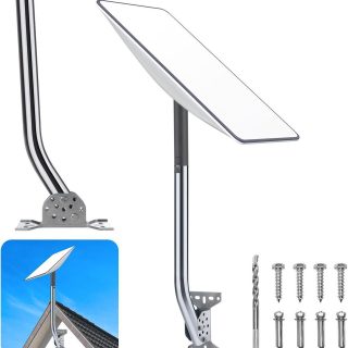 KINEEPLE Heavy Duty Steel 20inch for
  Starlink Mount,Starlink Long Wall Mount,Starlink Pole Mount,Starlink Roof
  Mount Wall Mounting kit,Universal Outdoor AP WiFi TV Antenna J-Pipe Pole
  Mount - Kenya