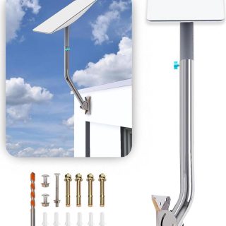 Starlink Long Wall Mount, Aspotify
  Starlink Mounting Kit, Adjustable Starlink Roof Mount Kit for Starlink
  Internet Kit Satellite, Starlink Pole Mount Compatible with V2 Starlink - Kenya