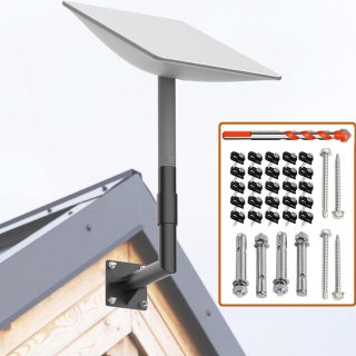 Starlink Short Wall Mount, Click-in
  Design Starlink Mount, Starlink Mounting Kit, Starlink Pole Mount, for
  Starlink Internet Kit Satellite, with Starlink Mount Adapter,Click-in Design
  Adapter - Kenya