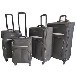 STARLIFE FABRIC TROLLEY CASE, Best For Travelling 4PCS SET 20”24”28”32”, SL-T48 CHARCOAL - Kenya