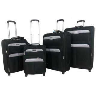 STARLIFE FABRIC TROLLEY CASE, Best Trolley Bag 4PCS SET 20”24”28”32”, SL-T57 BLACK - Kenya
