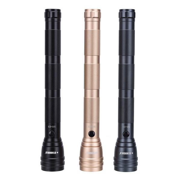 STARGOLD Emergency Torch Light Rechargeable LED Flashlight Set Of 3 - Kenya