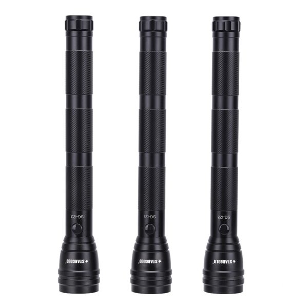 STARGOLD Emergency Torch Light Rechargeable LED Flashlight Set Of 3 - Kenya - Image 2