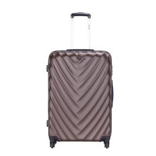 VIPTOUR Abs Single Trolley Luggage 28”, VT-A391 Brown - Kenya