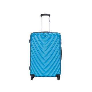 VIPTOUR Abs Single Trolley Luggage 20”, VT-A391 light Blue - Kenya