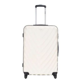 VIPTOUR Abs Single Trolley Luggage 20”, VT-A391 Off White - Kenya