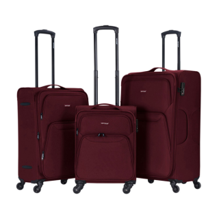 VIPTOUR Luggage Bag 3 PCS Fabric Suitcase Set With Rotating Wheels and Number Lock Travel Luggage, VT-A399 - Kenya