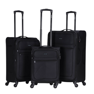 VIPTOUR Luggage Bag 3 PCS Fabric Suitcase Set With Rotating Wheels and Number Lock Travel Luggage, VT-A400 - Kenya