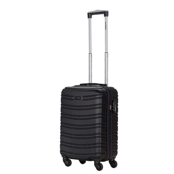 STARGOLD Cabin Size Luggage ABS Hardside Material 360° Rotating Wheels With Number Lock System, SG-T80D-C - Kenya - Image 2