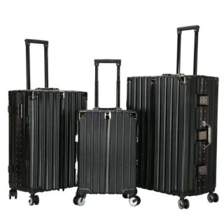 VIPTOUR PC Hard Side Zipperless Luggage Set of 3 PCS Suitcase 360° Rotational Wheels And Lockable System Travel Bag, VT-PC413 - Kenya