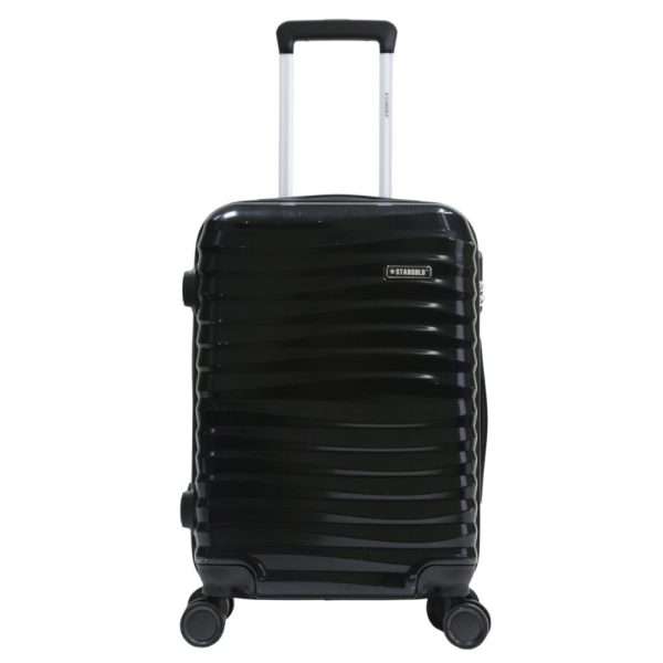 STARGOLD ABS And PC Hardside Carry-On Suitcase Four Double Wheels With Number Lock Travel Luggage, SG-T73 - Kenya