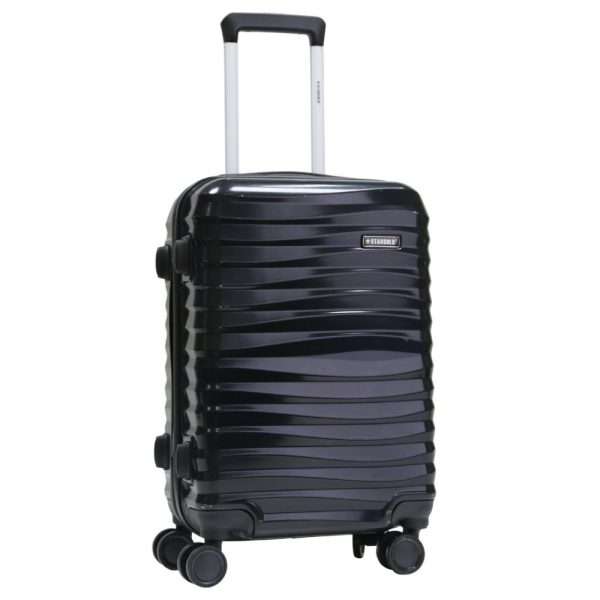 STARGOLD ABS And PC Hardside Carry-On Suitcase Four Double Wheels With Number Lock Travel Luggage, SG-T73 - Kenya - Image 2