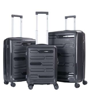 STARGOLD PP Hard Side Luggage Set OF 3 Pieces Bag 360° Double Spinner Wheels With TSA Lock, SG-PP65 - Kenya