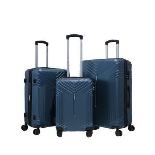 STARLIFE Luggage Bag 3PCS Set 20/24/28-Inch ABS Hard side with Lockable 360° Rotating Wheels Travel Suitcase, SL-TR24 - Kenya