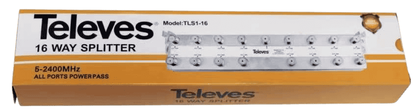 16 Way Out 5 To 2400 MHz Cable TV Splitter, Accessories - Kenya