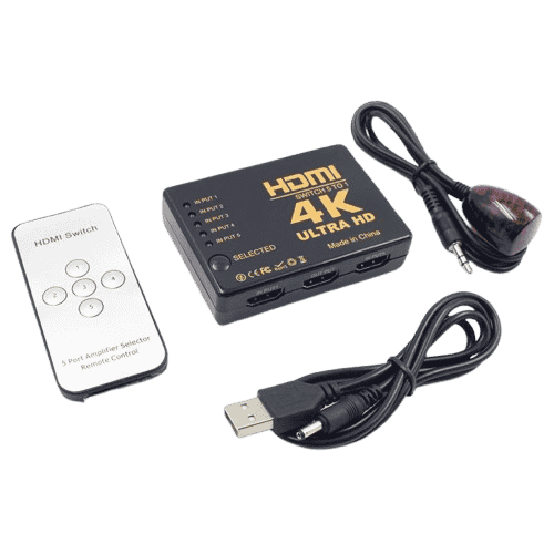 4K HDMI Switch Cable HD Video Switcher Adapter 3 Input 1 Output Port Hub For PC TV Xbox PS3 PS4 Projector Monitor Splitter - Kenya