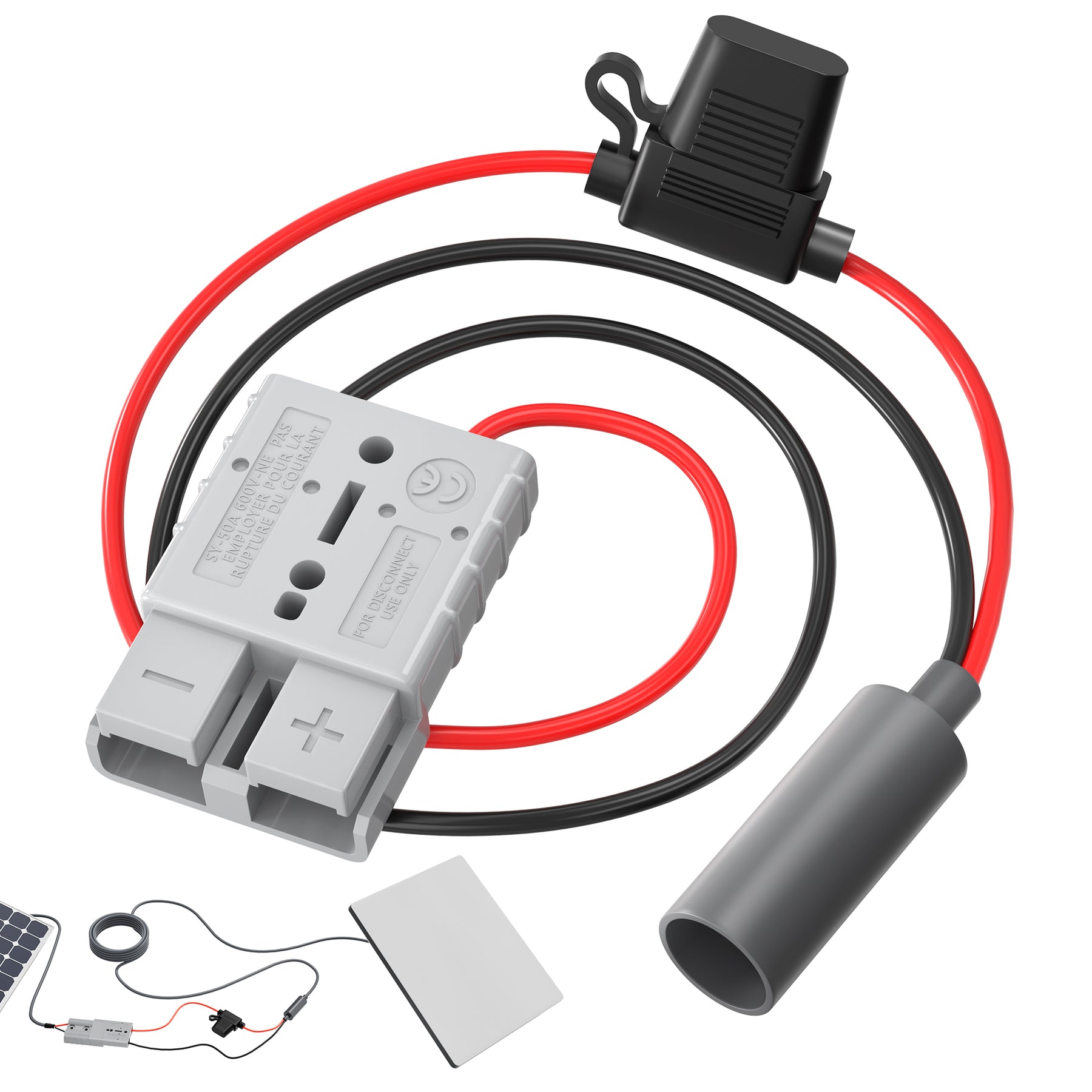 Starlink Mini DC Power Cable with
  Anderson SB50 Plug & 10A Fuse | for RV, Solar, Marine, Off-Grid Use - Kenya