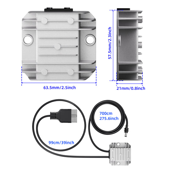 Starlink Mini DC 12V/24V to 30V
  Conversion Kit Anderson Powerpole to DC Plug 23FT/7M Cable for RV, Marine,
  Off-Grid - Kenya - Image 2