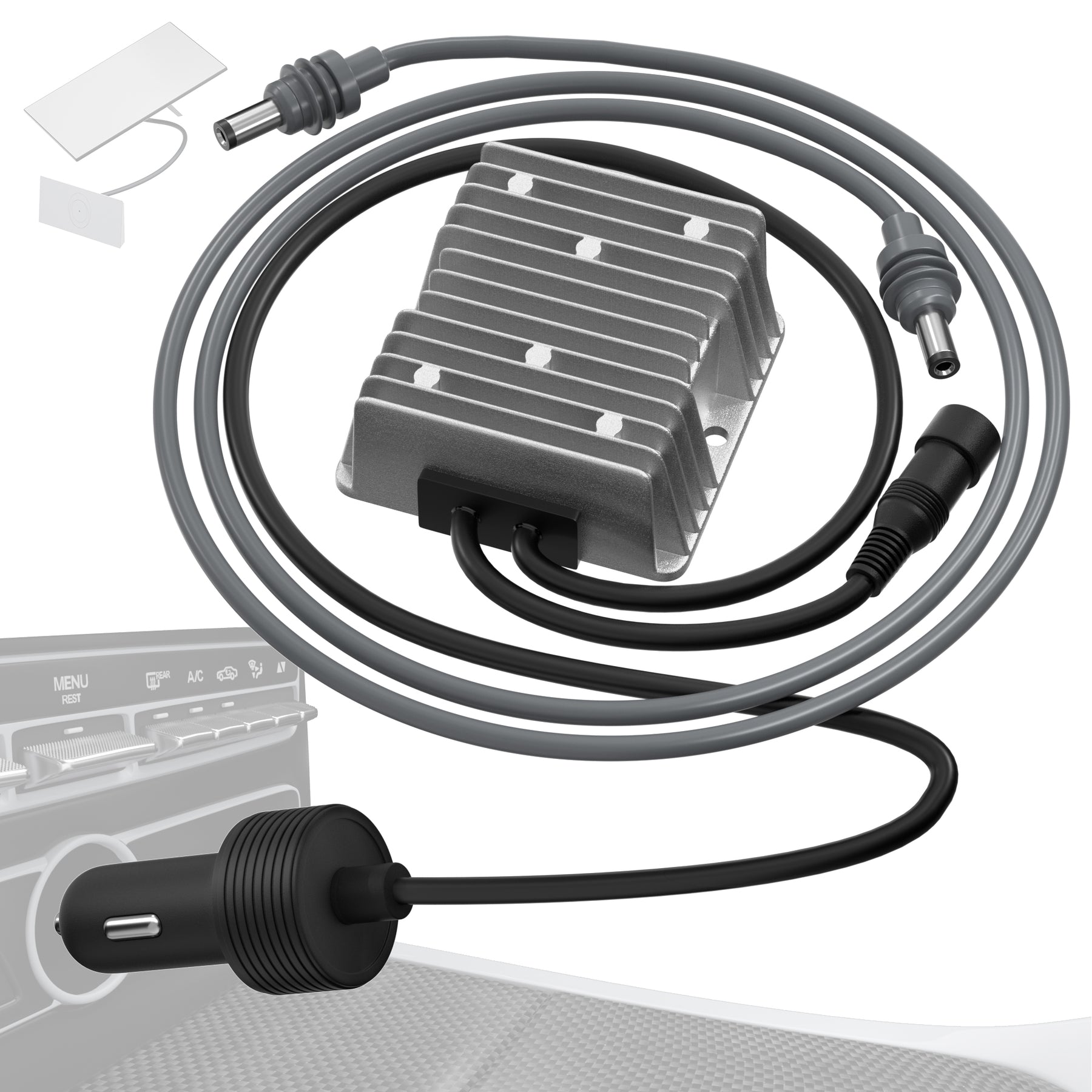 Starlink Gen 3 Car Charger | 12V/24V to
  57V Step-Up Power Cable | 4.5A Vehicle Accessory Plug, 18AWG - Kenya