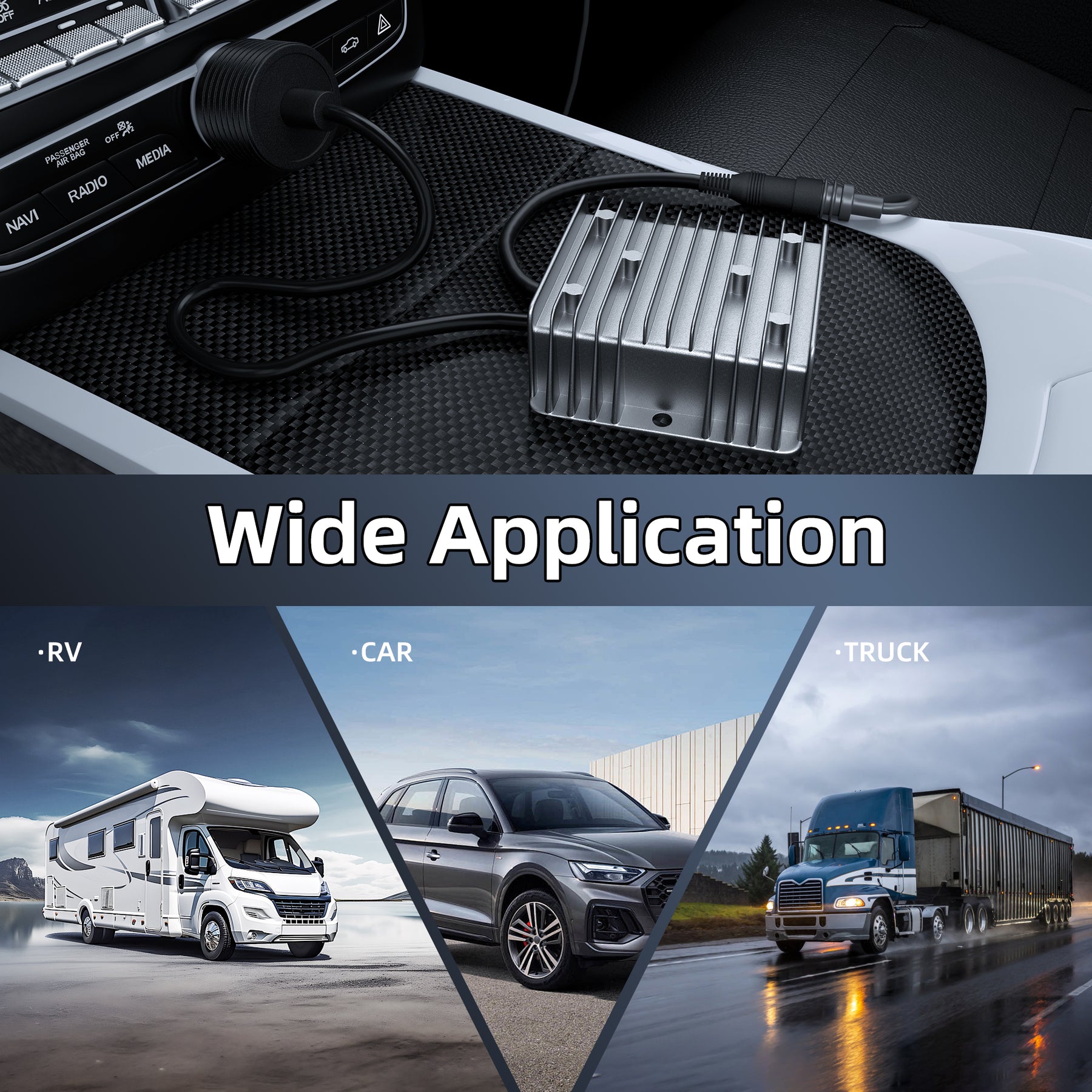 Starlink Gen 3 Car Charger | 12V/24V to
  57V Step-Up Power Cable | 4.5A Vehicle Accessory Plug, 18AWG - Kenya - Image 10