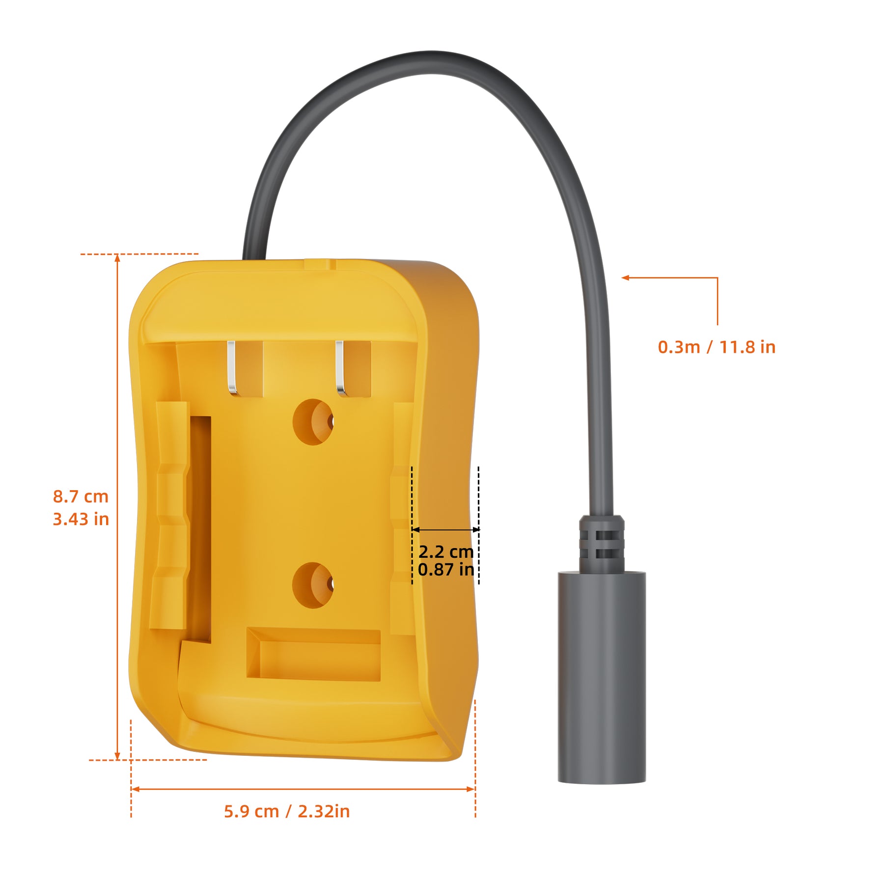 Starlink Mini Power Adapter for DeWalt
  18V-20V Batteries Plug-and-Play Portable Power Source for Camping, RV,
  Off-Grid - Kenya - Image 8