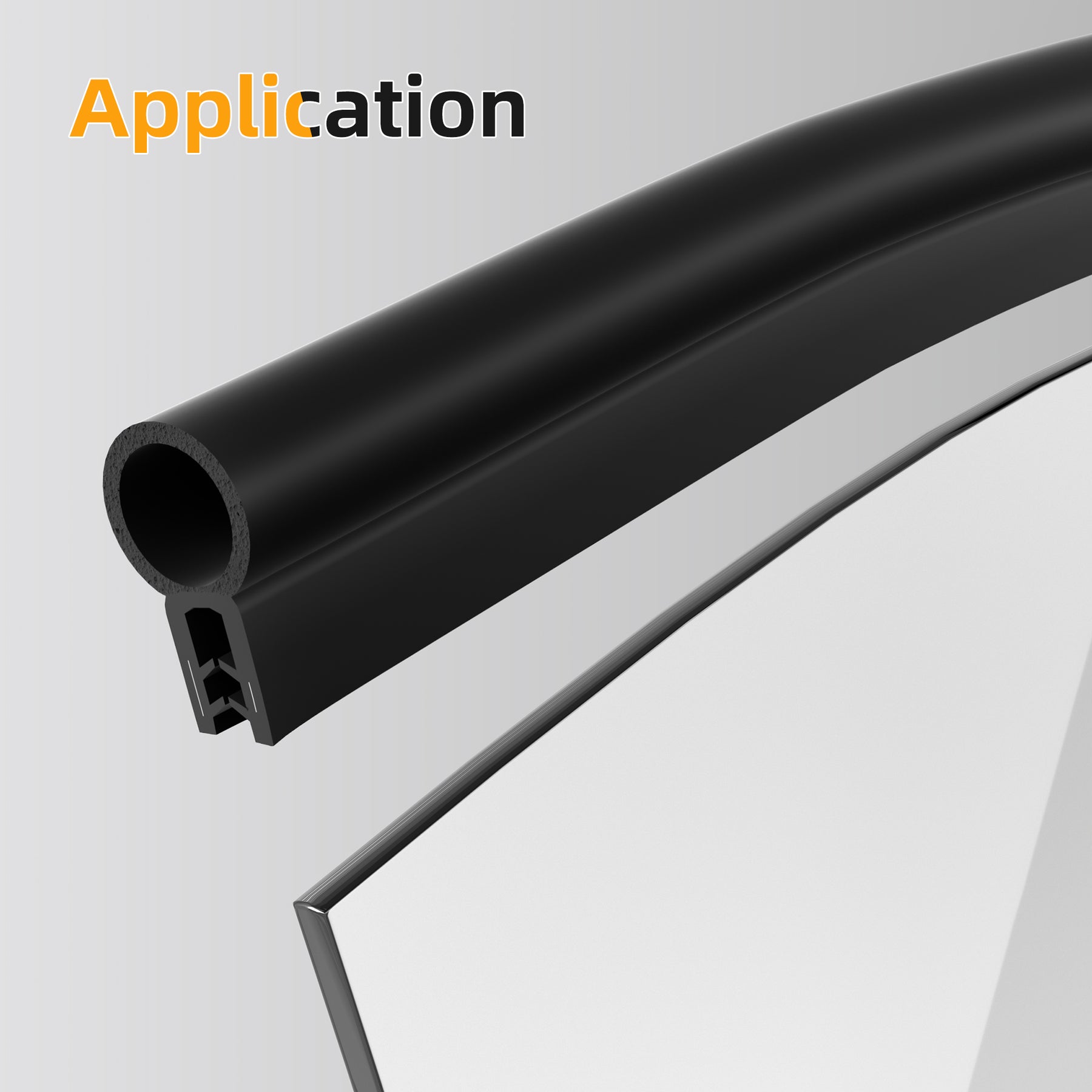 Automotive Trim Seal with Top Bulb for
  Starlink Cable Pass-Through - Kenya - Image 10