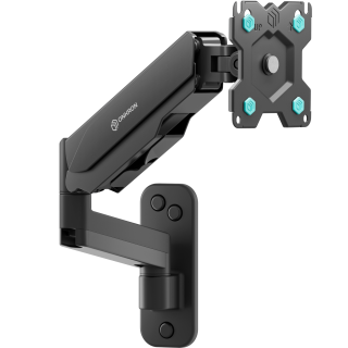 Wall Mount for TV or Monitor
  13"-34" max 18 lbs, Tilt-Swivel, with Rotation, Black G150 - Kenya