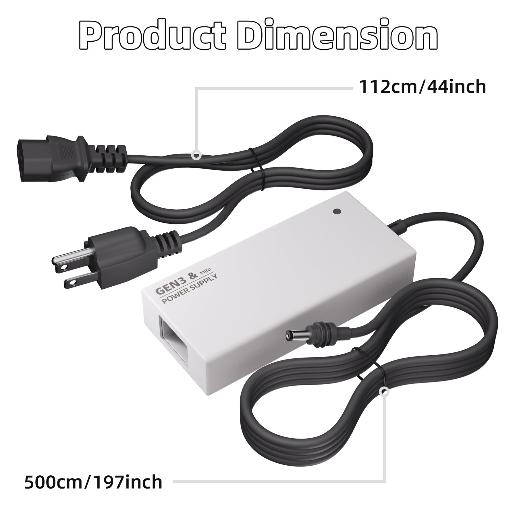 Starlink Mini & Gen 3 Max. 144W Power
  Supply AC to DC Adapter - Kenya - Image 8