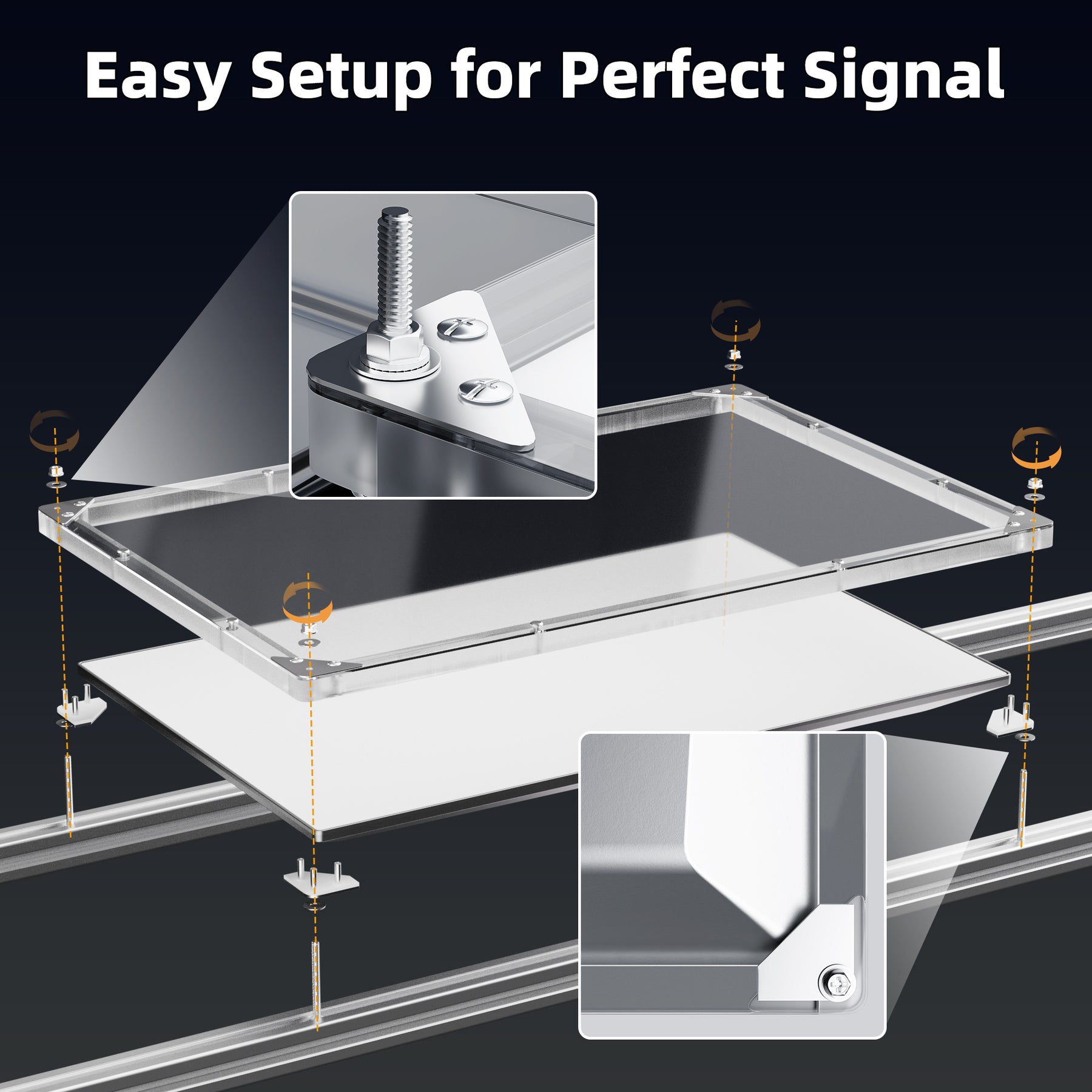 Starlink Performance (Gen 3) Protective
  Mount Enclosure Mechanical Case for Roof Racks and Marine - Kenya - Image 8