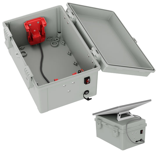 Starlink Mini Dual Milwaukee 18V/20V
  Battery Adapter Box with DC Plug & Switch - Kenya - Image 12