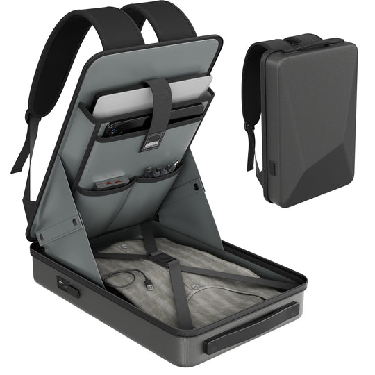 Starlink Mini Hard Shell Travel Backpack
  with TSA Lock & USB Charging Ports - Kenya - Image 12
