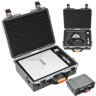 Starlink Mini Medium Grey Hard Protective
  Travel Case with Organized Storage - Kenya